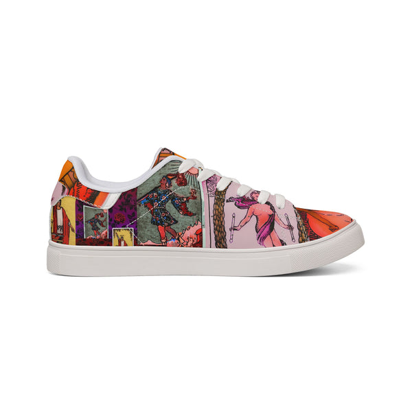 Men's Low-Top Leather Sneakers